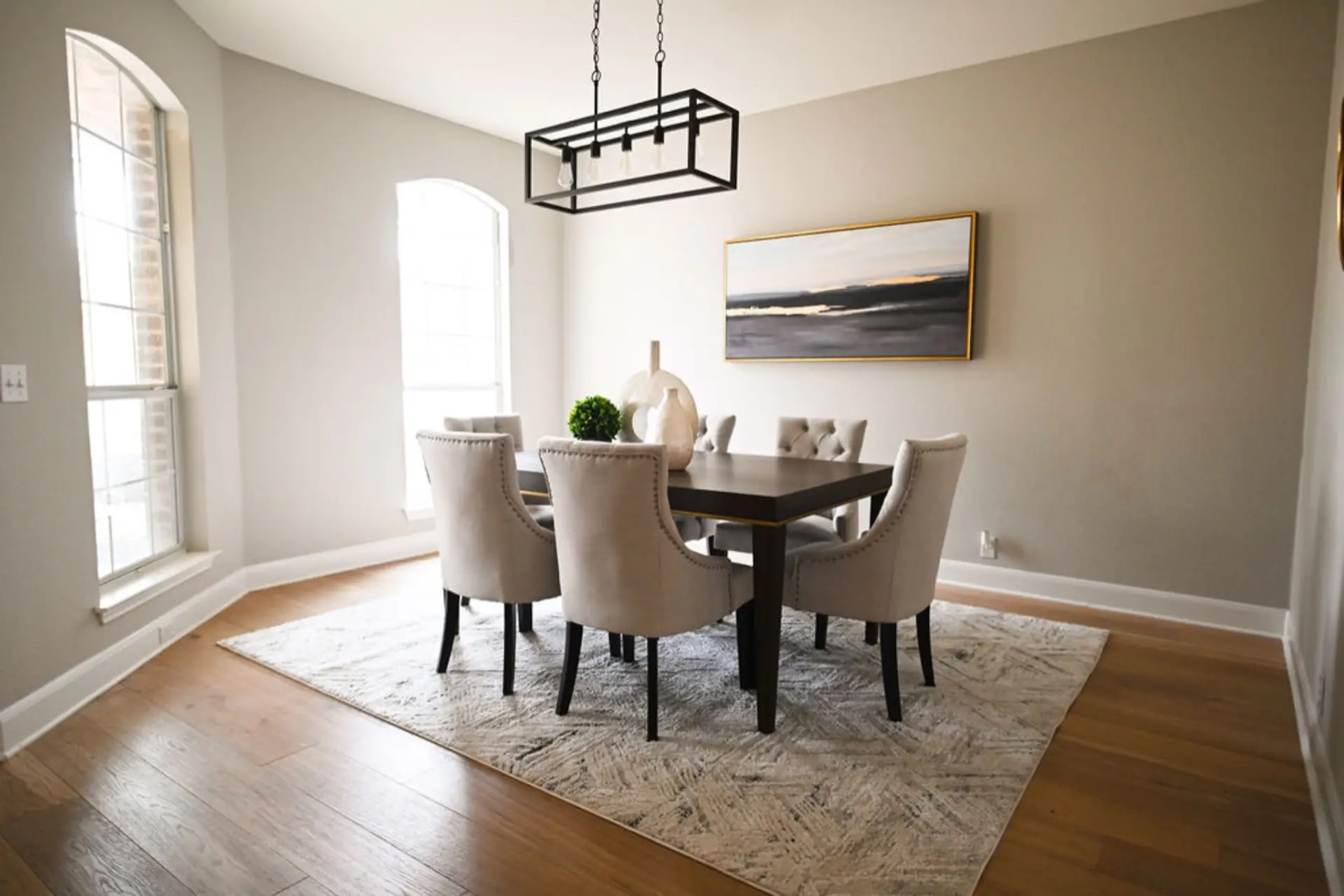 Bright guest-ready Austin residential interior turned over by Bailey & Bear
